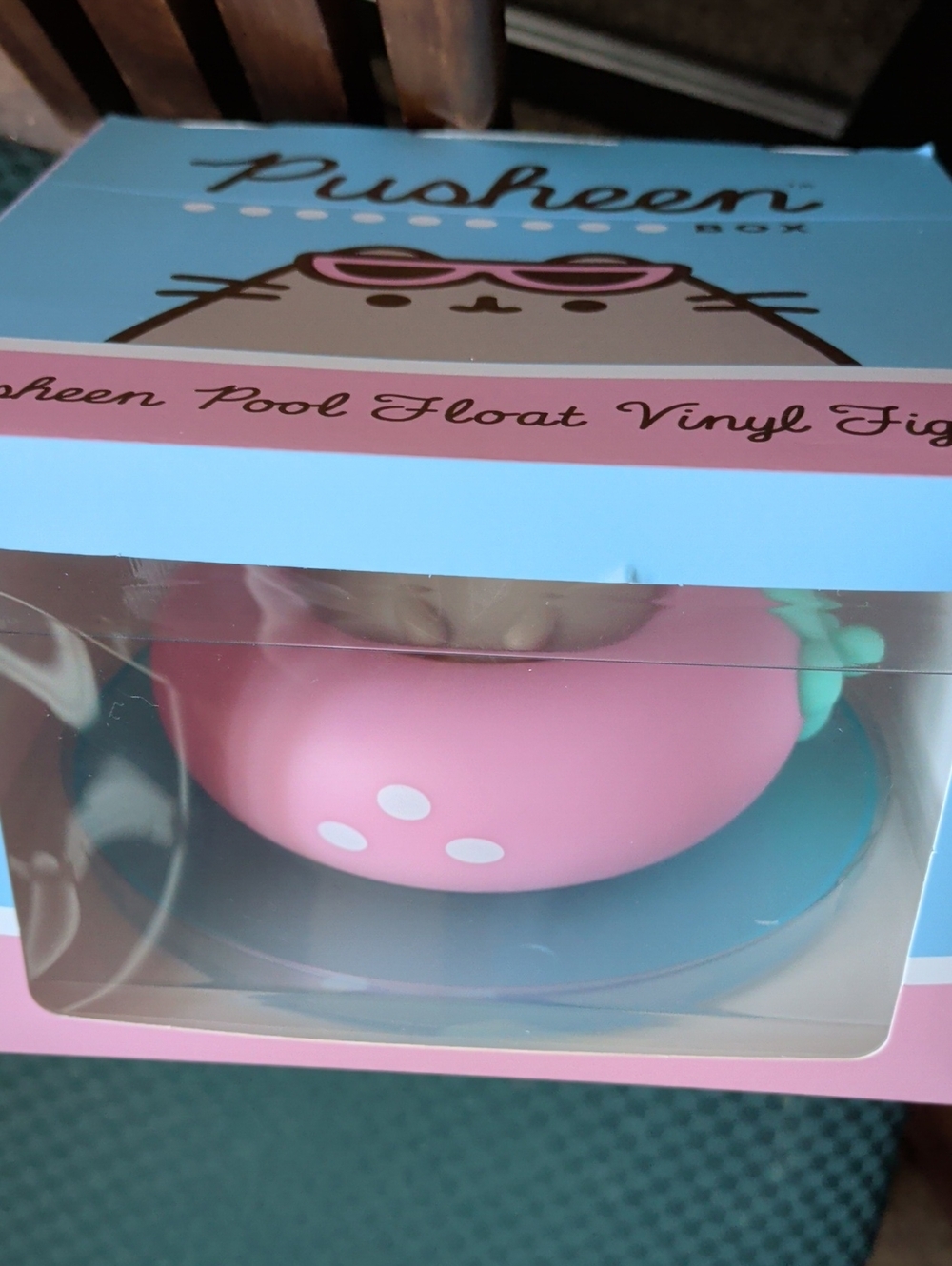 Pusheen Pink & Mint Pool Float Vinyl Figure